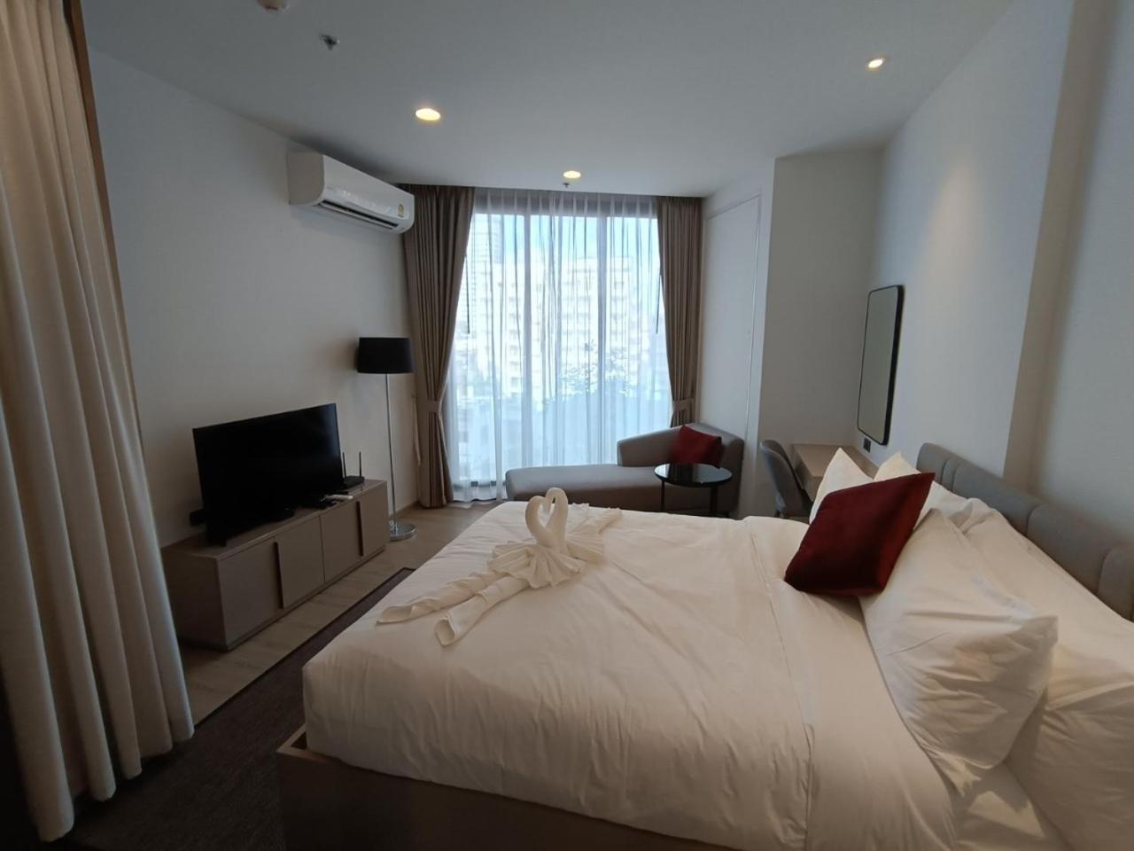 Downtown Chic Condo Rooftop Pool #En797 Pattaya Exterior photo